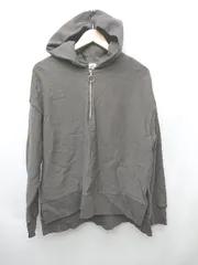 ◇ green label relaxing UNITED ARROWS ハーフジップ 長袖 プルオーバー パーカー グレー系 レディース P  【1402160009760】のサムネイル