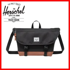HERSCHEL　COVE　SMALL　MESSENGER　［BLACK/SADLE　BROWN］のサムネイル
