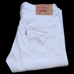 Brrrsos chief keef 着用 LEVI'S ホワイトデニム - メルカリ