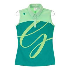 DESCENTE GOLF ノースリーブ ポロシャツ スカート セット - メルカリ