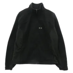 OAKLEY オークリー 00s フリース フルジップ ジャケット ブラック系 L【中古】