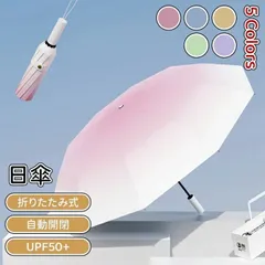 290g超軽量・風に強い高強度アルミ製傘骨 未使用8本骨 日傘 uvカット 折り畳み 【UPF50＋・ワンタッチ自動開閉・錆が発生しにくい】 折りたたみ傘 遮光遮熱 撥水耐風 紫外線対策 超コンパクト 晴雨兼用