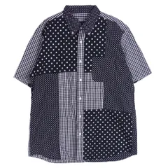 SOPHNET. ソフネット SOPH-190085 PATCH WORK BD SHIRT 水玉 半袖 シャツ ブラック系 XL【中古】のサムネイル