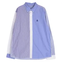 SOPHNET. ソフネット 20AW SOPH-202067 THOMAS MASON トーマスメイソン B.D SHIRT ボタンダウン 長袖 シャツ ブルー系 L【中古】のサムネイル