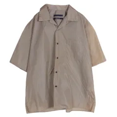SOPHNET. ソフネット SOPH-230040 LIMONTA NYLON S/S OPEN COLLAR BAGGY SHIRT リモンタ ナイロン オープンカラー バギー シャツ ライトブラウン系 L【中古】のサムネイル
