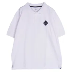 F.C.R.B. エフシーアールビー FCRB-230078 EMBLEM POLO エンブレム ポロシャツ ホワイト系 L【中古】のサムネイル