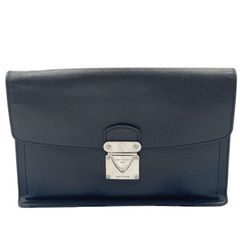 Cartier カルティエ パシャライン セカンドバッグ クラッチ カーフ 黒