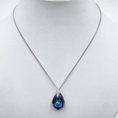 ◇未使用級◇バカラ フルール・ドゥ・プシデリック ピアス SV 925