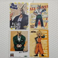 オールマイト ブロマイド 4種 セット ヒロアカ 僕のヒーローアカデミア