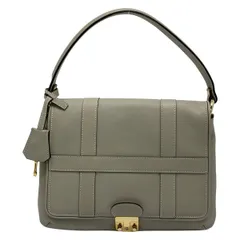 J&MDavidson(ジェイ&エムデヴィッドソン) ハンドバッグ - グレー レザーのサムネイル