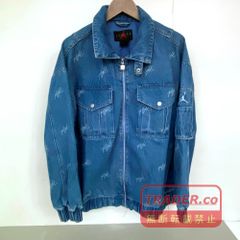 JORDAN BRAND 24SS フライト ヘリテージ デニムジャケット XL - メルカリ