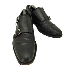 Crockett&Jones ダブルモンクストラップシューズ - メルカリ