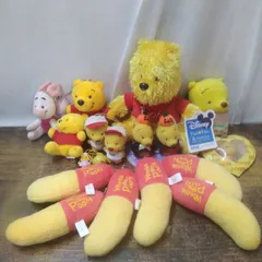 ぬいぐるみ  ディズニー  プーさん、アソートセット  長期保管品  X612