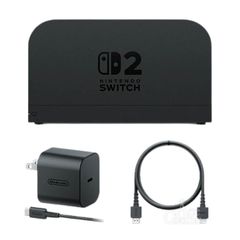 Nintendo Switch 2 純正ドックセット ACアダプター HDMI付 - メルカリ