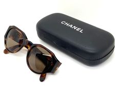美品】シャネル レディースサングラス ココマーク マトラッセ べっ甲柄 
