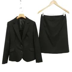 レミュー LES MUES Femme Premium Wash フォーマル スカート スーツ セットアップ 5 SS / 7 S ブラック