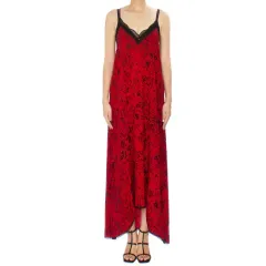 ZADIG&VOLTAIRE ザディグ・エ・ヴォルテール RISTY リスティ ロング ONE PIECE ワンピース クリムゾン WWDR01390のサムネイル