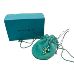 TIFFANY&Co. ティファニー ネックレス インフィニティクロス 　シルバー925