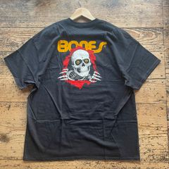 POWELL BOONES バックプリント Tシャツ ライトブルー サイズM - メルカリ
