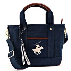 新品 POLO 鞄 メンズ 馬 ハンドバック 騎手柄 ショルダーバック 男性 