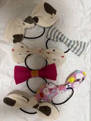 ハンドメイド ヘアゴムセット