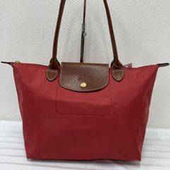 未使用級 極美品 ロンシャン プリアージュ M 肩掛け可 ロングハンドル