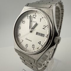 ビンテージ EXON SWISS製 17石 メンズ手巻き腕時計 稼動品 - メルカリ
