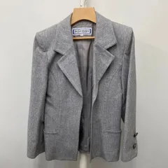 【中古】イヴサンローラン Yves Saint Laurent ヴィンテージ テーラードジャケット Sサイズのサムネイル