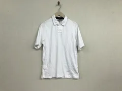 本物デザインワークスDESIGNWORKSコットンドレス半袖ポロシャツメンズサーフアメカジミリタリーワークストリートスケータービジネススーツドレスゴルフ白ホワイト46Mのサムネイル