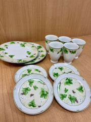 希少 レア品】✨️LA AMY'S ✨️パセリ柄 カップ＆角プレート 各 5
