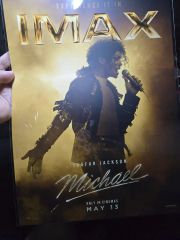 映画『Michael／マイケル』ポップコーンハット&入場特典ポスター