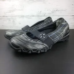 SKECHERS Flats Shoes スケッチャーズ フラットシューズ ブラック 黒 23.5cm レディース スニーカー 9999236 L03699のサムネイル