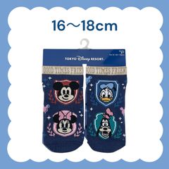 디즈니 양말 양말 미키 & 프렌즈 2 장 세트 [16 ~ 18cm] 도쿄 디즈니 리조트 TDR