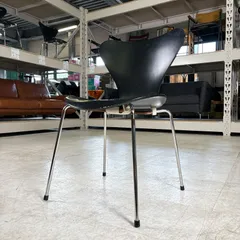 Fritz Hansen セブンチェア ブラック Arne Jacobsen フリッツハンセン デンマーク製 2004年 ②のサムネイル