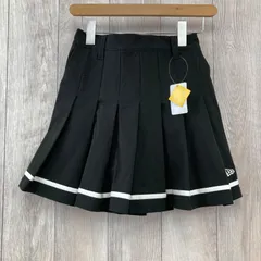 未使用品　NEW ERA ニューエラゴルフ　プリーツスカート ブラック 黒  Ｓサイズ 平塚店　衣料品　　㉖