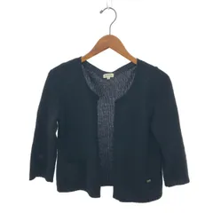 FOXEY BOUTIQUE フォクシーブティック 七分袖カーディガン サイズ:38 カシミヤ100％    ブラック レディース / 243001006249のサムネイル