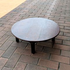 ちゃぶ台 大きめ しっかりした作り ⭕️引き取り ️⭕️＋送料で、たの