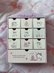 マイメロディ アクセサリーケース 木製チェスト - メルカリ