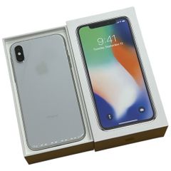 美品】Apple iPhone X 64GB シルバー 本体 - メルカリ
