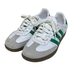 良品 adidas アディダス Samba OG サンバ OG スニーカー IG1024 23cm ホワイト グリーン レディース 古着 中古 USED
