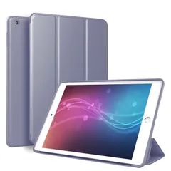 KenKe 新型 iPad 9.7 インチ 2017/2018 ケース 超軽量 柔らかいシリコン PU材質カバー 3段階折り畳み可 スタンド マグネット付き 自動スリープ機能 A1822 A1823 A1893 A1954 iPad 第5世代/ 第6世代 に対