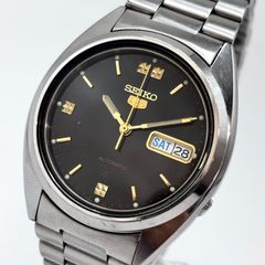 最終値下 SEIKO 5 自動巻き 腕時計 アラビア 藤原ヒロシ - メルカリ