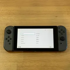 5-038【本体美品】Switch 本体 バッテリー強化版 グレー 完動品