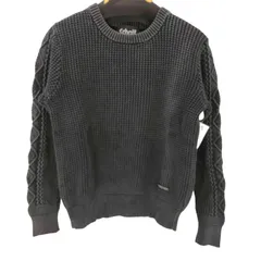 ショット Schott ダルカラー クルーネック コットン ケーブル ニット セーター サルファーダイ 硫化染め メンズ import：M のサムネイル