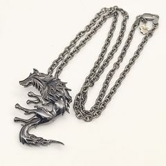 Try God 鹿 スカル ネックレス シルバー Try God 鹿 スカル ネックレス シルバー - メルカリ