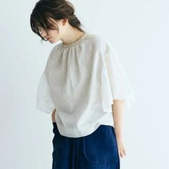 新品タグ付き ソフトローンシアーワイドプルオーバー アーバンリサーチ