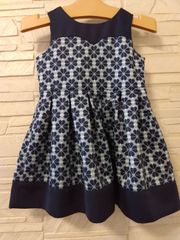 新品タグ付】kate spade ワンピース 90 ニット 花柄 ドッキング - メルカリ