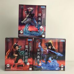 [귀멸의 칼날]XrossLink 피규어 무한성편 준몬탄지로/후마오카 요시바타/사와자 3체 세트 미개봉