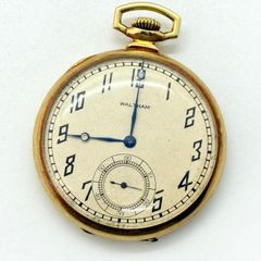 ウォルサム 懐中時計 1929頃 K18 15J 45mm 金無垢 18金 - メルカリ