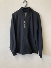 極美品】デサントゴルフ レクタス ストレッチ ボンバージャケット 黒